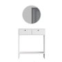 Hanah Home Aparador Blanco Lr1-W, 80.4 x 90 x 24.2 cm